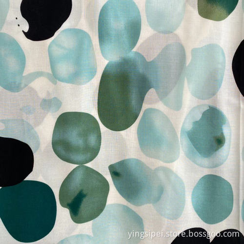 45s 100%Rayon/Viskose bedrucktes Stoff Rayon Challis für Kleid